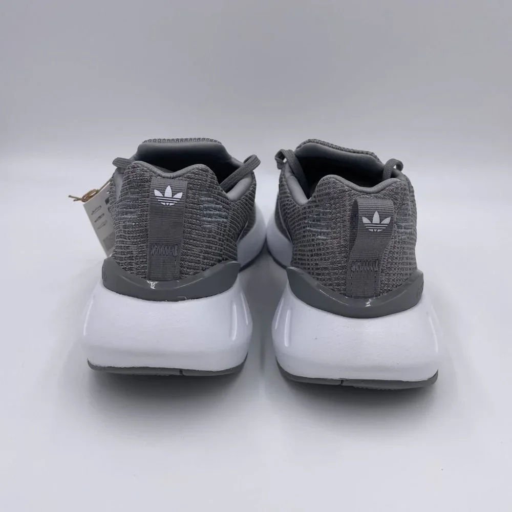 adidas Swift Run 22 Grey / White Womens Shoes - Picture 4 of 8